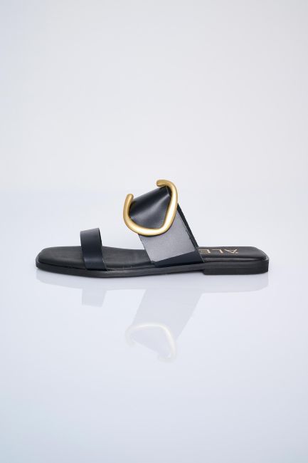 Facet sandals - Black