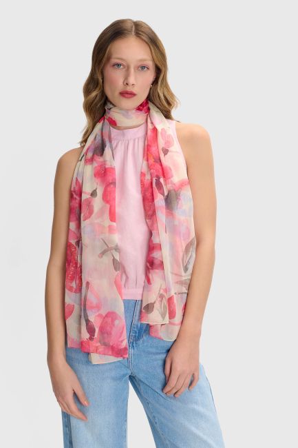 Floral scarf - Multicolor