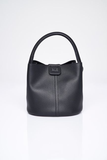 Bag with detachable pouch - Black